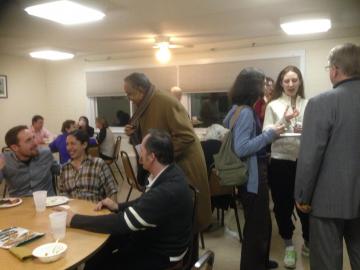A group of friends at a Bahá&#039;í gathering